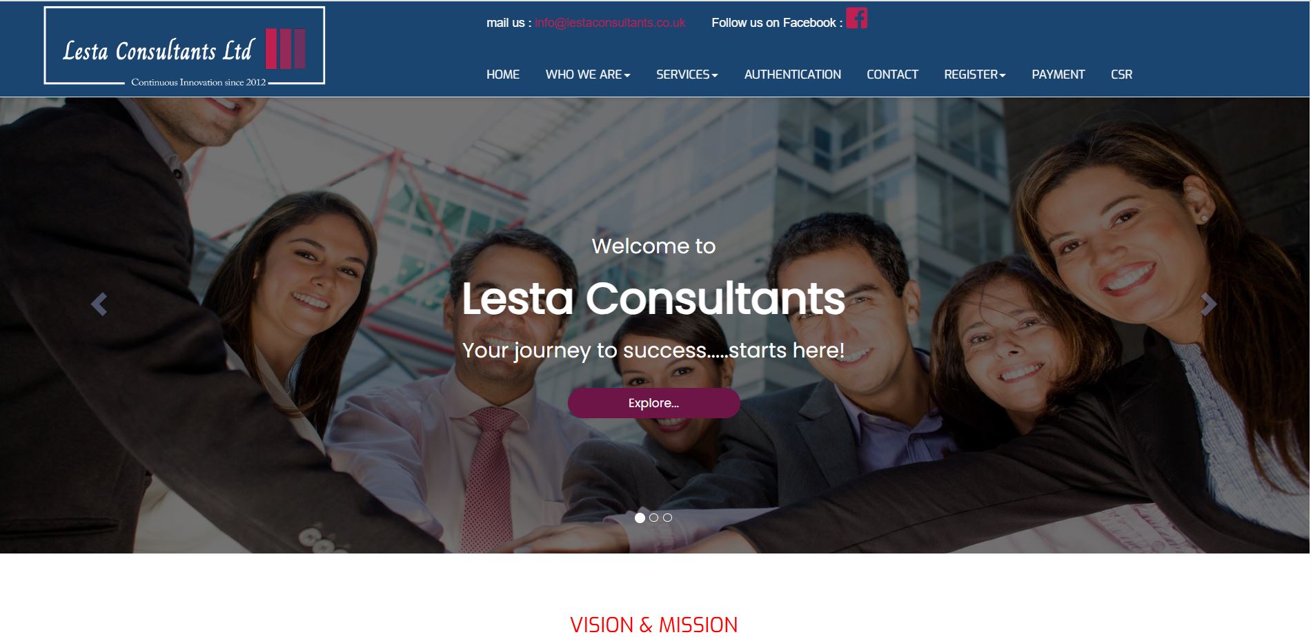 Sample Website 1