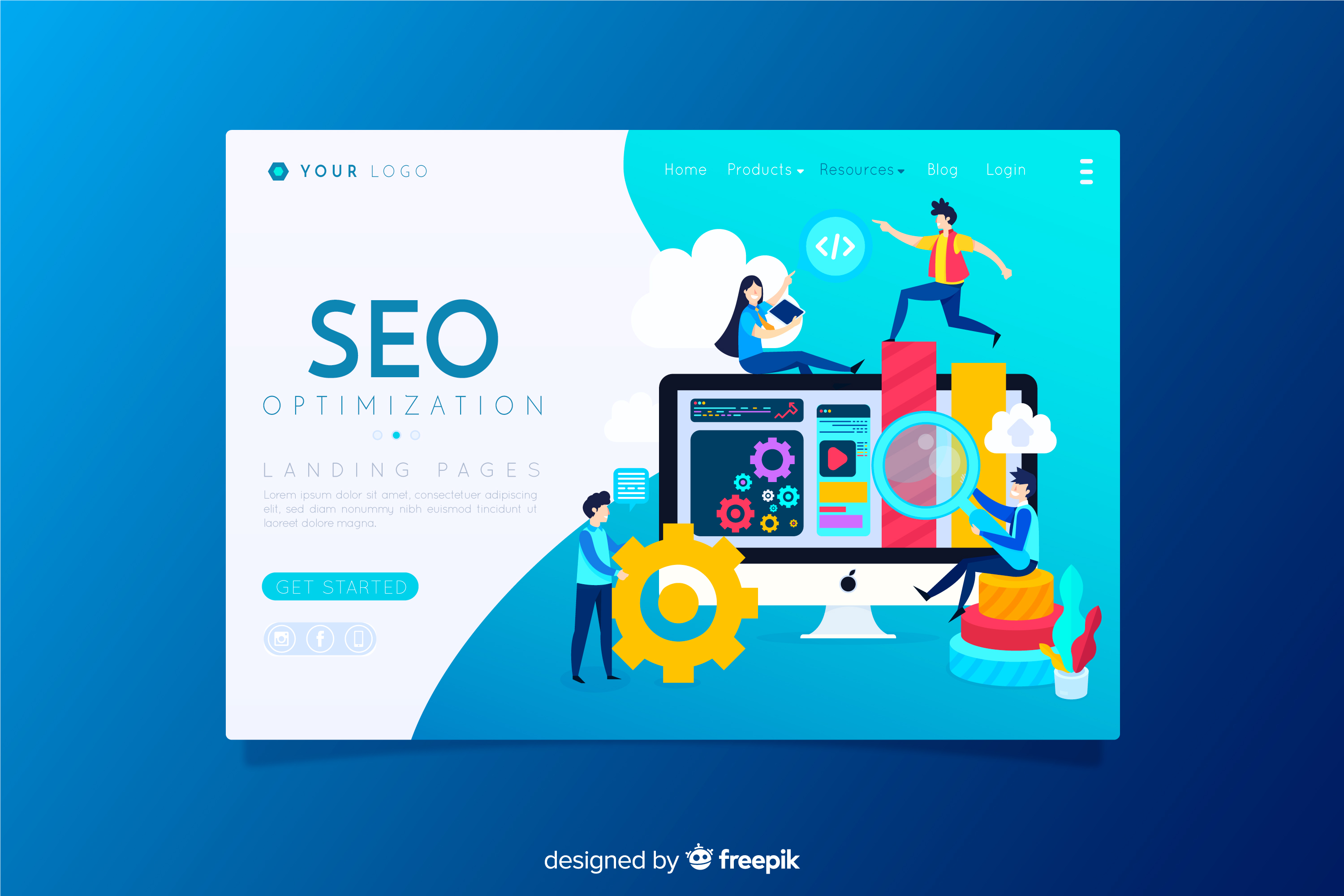 SEO Illustration
